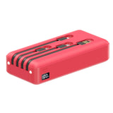 GAR159 Multi-Cable Charging Station with Built-in Flashlight and Safety Features