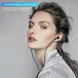 1HORA AUT123 Wired Earbuds with Mic, 3.5mm Headphones