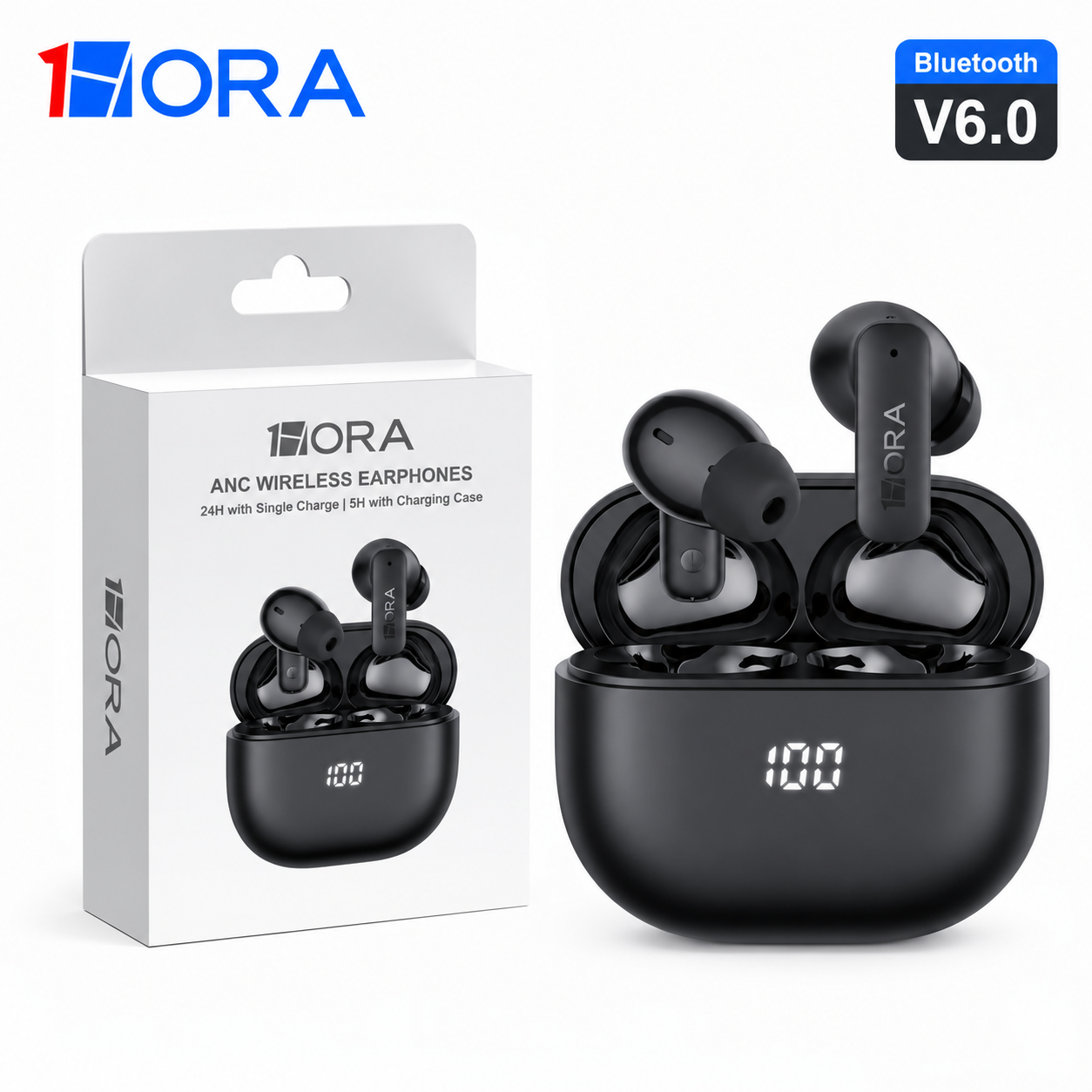 AUT211 Premium Active Noise Cancelling Wireless Earbuds