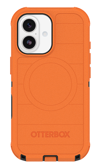 OtterBox iPhone 17 (Only) Bundle: Defender Series Case & Screen Protector - Blaze Orange - Case Only