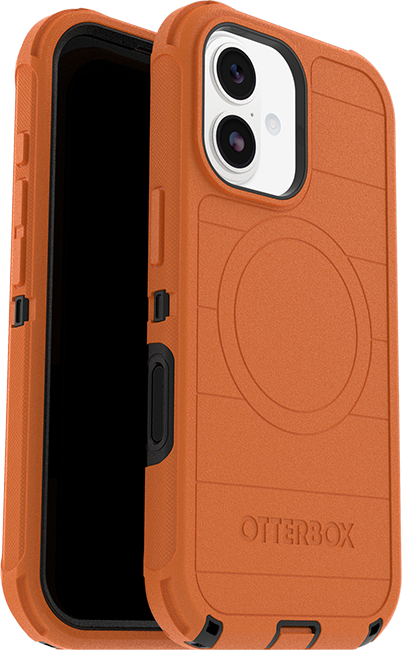 OtterBox iPhone 17 (Only) Bundle: Defender Series Case & Screen Protector - Blaze Orange - Case Only