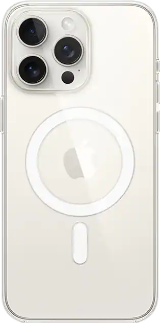 Apple Clear Case with MagSafe - iPhone 15 Pro Max
