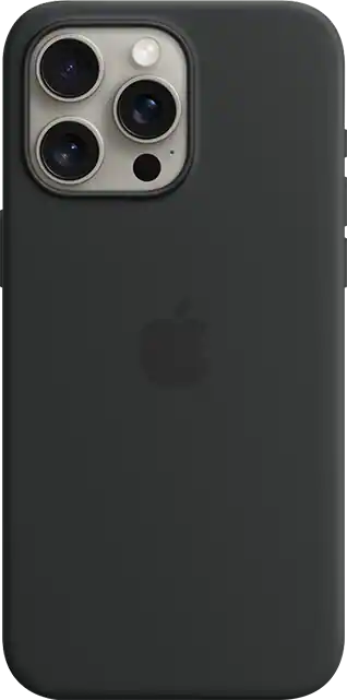 Apple Silicone Case with MagSafe - iPhone 15 Pro Max