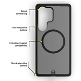 BodyGuardz Ace Pro Case + Magnet - Samsung Galaxy S25 Ultra