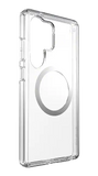 Speck Presidio Perfect Clear Case + Chrome Magnet - Samsung Galaxy S25 Ultra