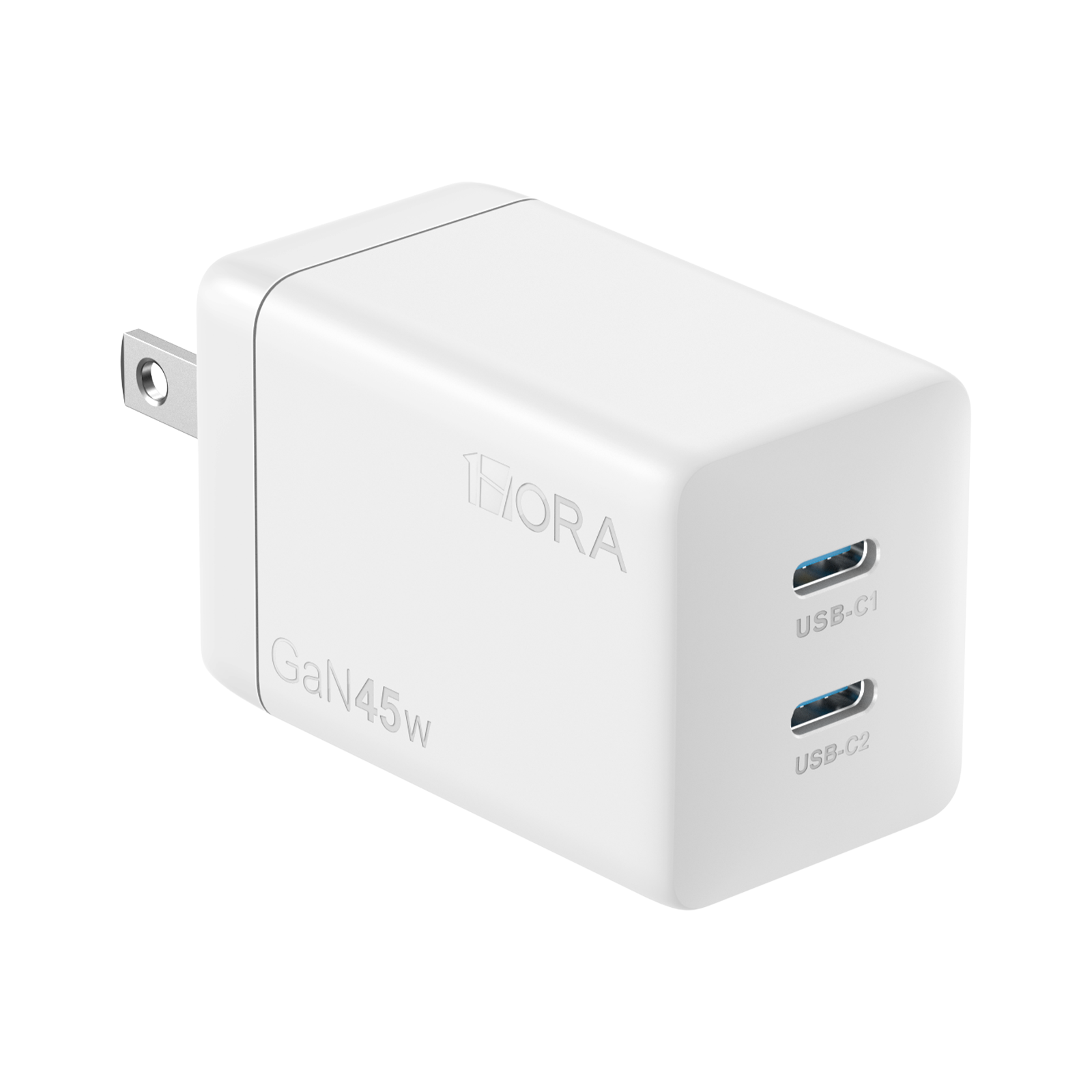 GAR170 GaN 45W 2-Port Fast Charger with Type-C Cable