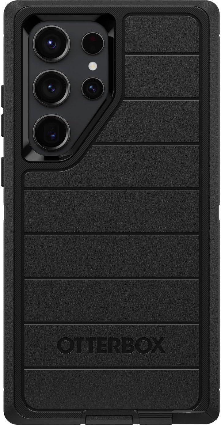 OtterBox - Defender Series Pro Hard Shell for Samsung Galaxy S23 Ultra - Black