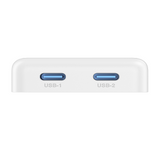 GAR323 GaN 65W 2-Port Fast Charger with Type-C Cable