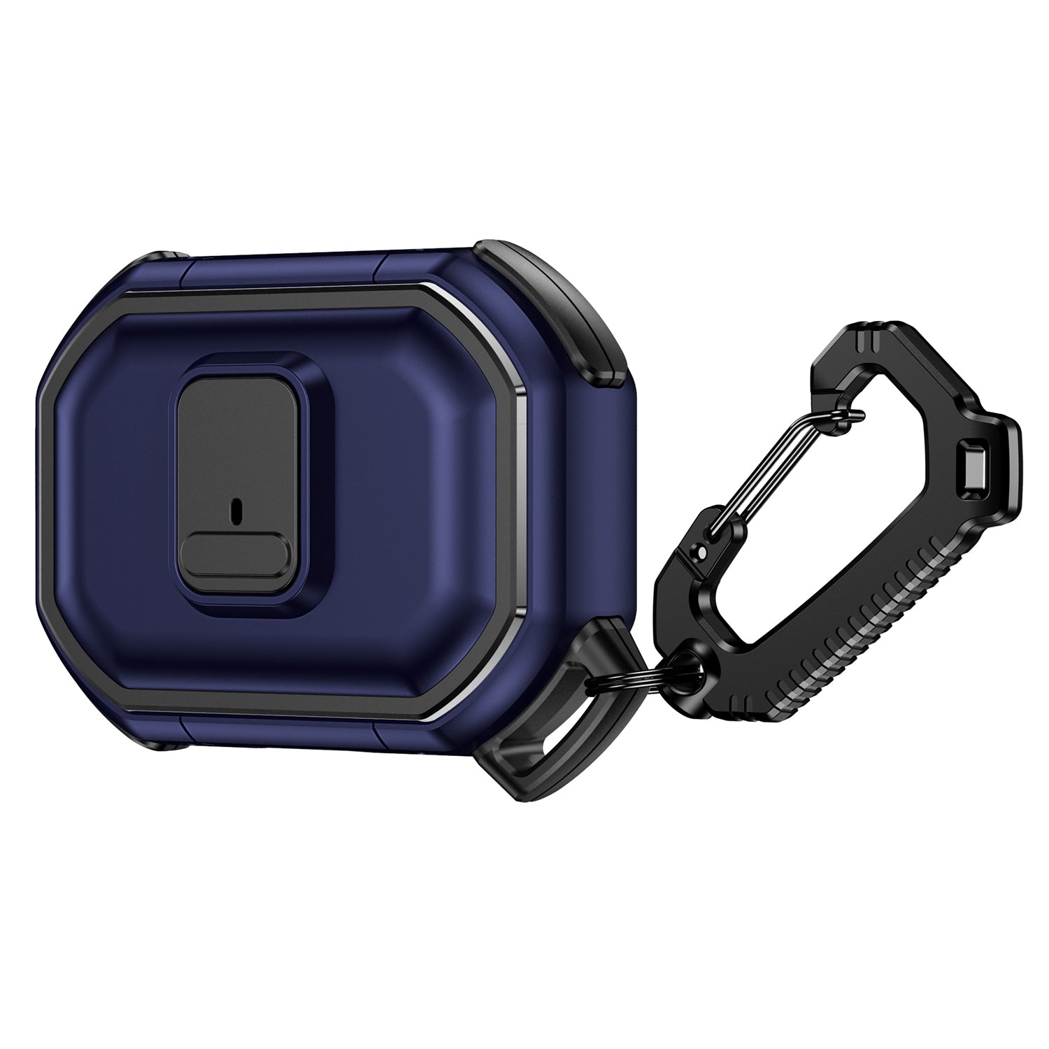 For AirPods Pro Switch Button Hybrid with Belt Loop - Blue