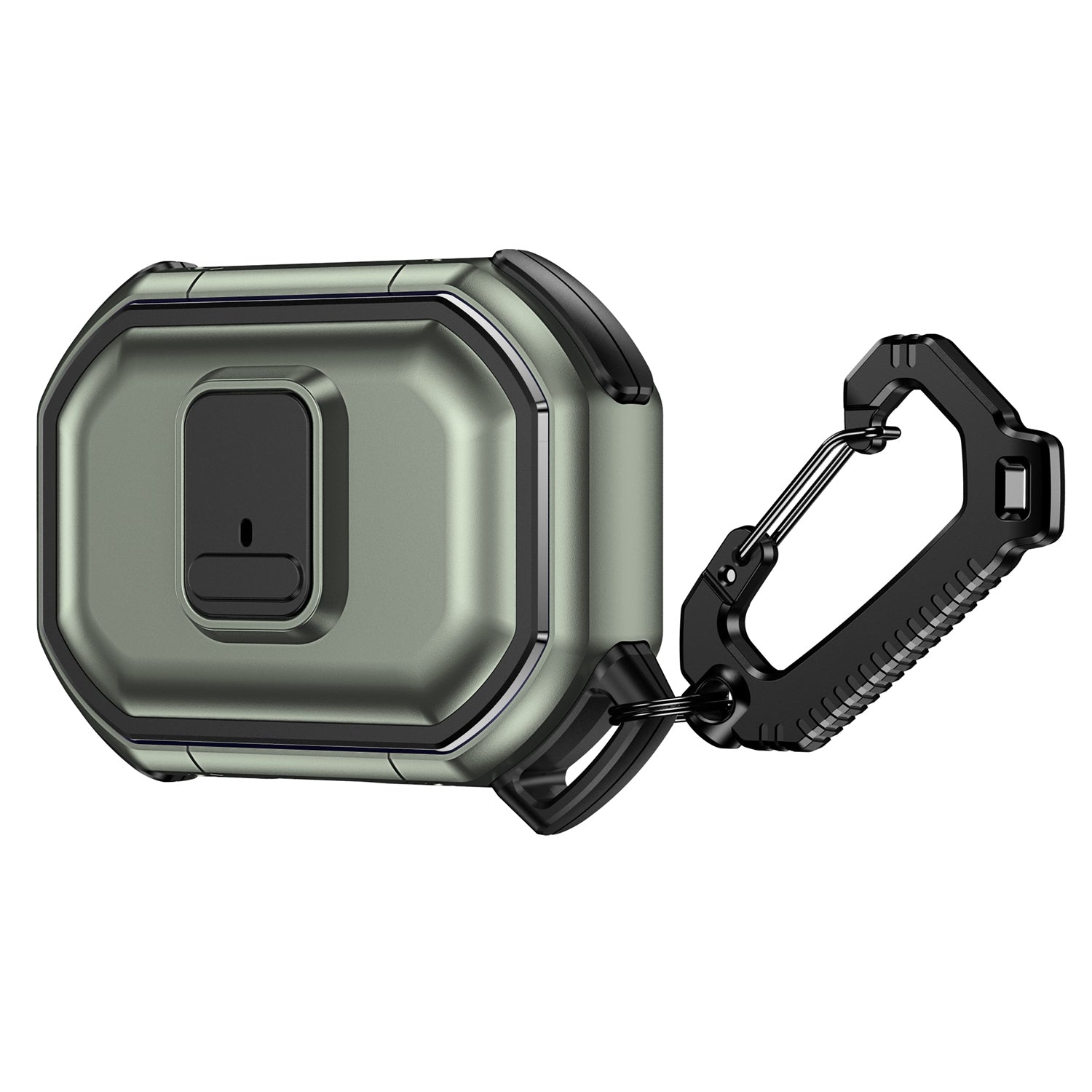 For AirPods Pro Switch Button Hybrid with Belt Loop - Midnight Green