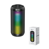 1Hora BOC242 Bluetooth Speaker 10W Portable – Loud Bass, IPX5 Waterproof, LED Lights, Wireless BT 5.1, 12H Playtime, Outdoor Party Speaker