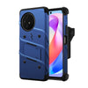 TCL 50 XL 5G ZIZO BOLT Bundle Case with Tempered Glass