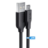 CAB245 2M PVC USB-A to USB Micro-B