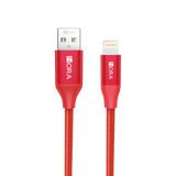 CAB250 1M USB-A to Lightning Braided Cable