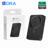 1HORA BAT102 10,000mAh Magnetic Wireless Power Bank – 22.5W Fast Charging