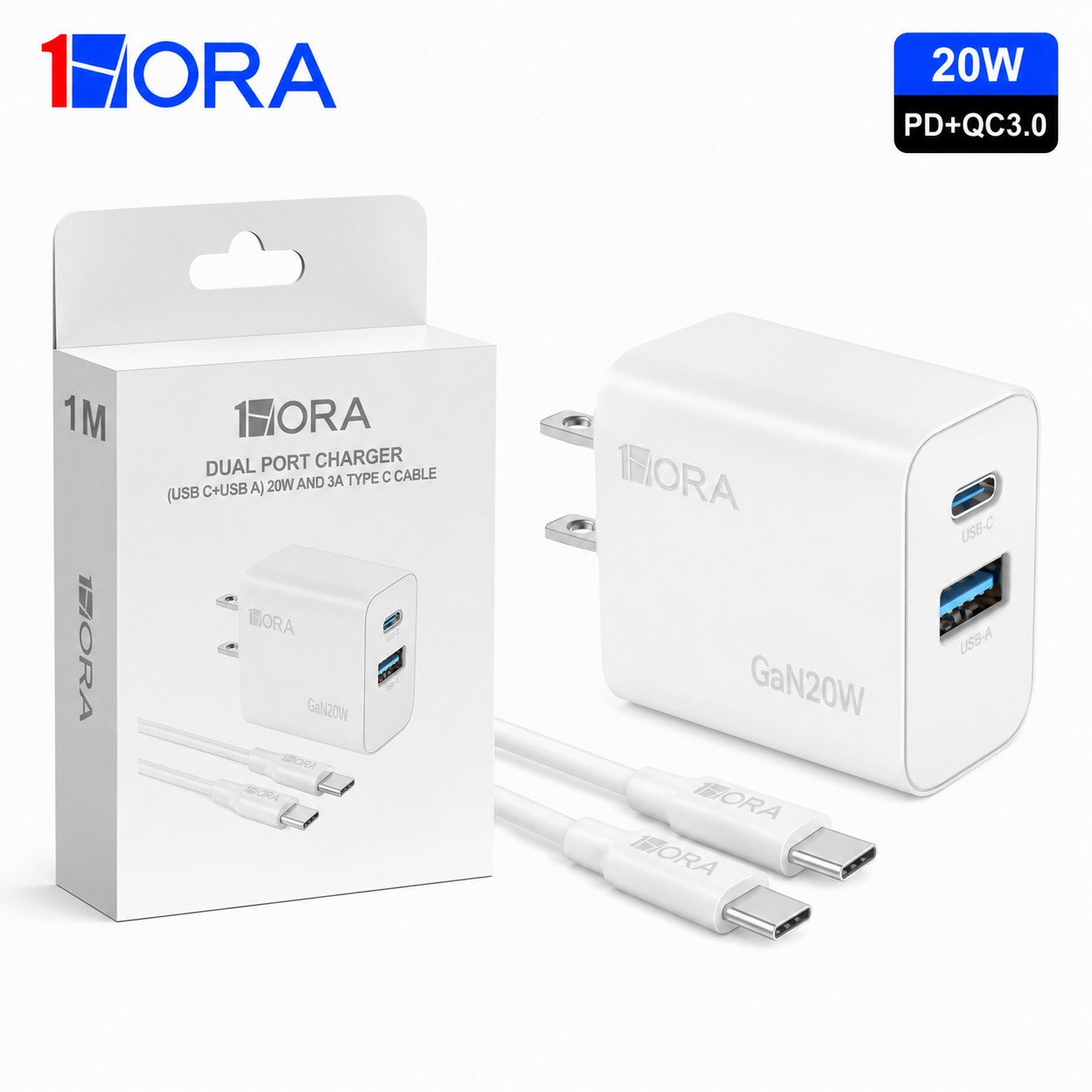 GAR162 2-Port 20W Fast Charger