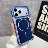 MagSafe Compatible Clear Hybrid Phone Case with Reinforced Camera Protection