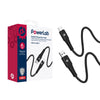 PowerLab 6ft USB-A to USB-C Data Cable