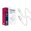 PowerLab 6ft USB-A to USB-C Data Cable
