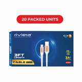 20X LOOSE Cable in CounterDisplay Box - 3FT Fast Charging Cable