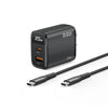 ZIZO PowerVault 20W Charger Bundle with 4FT Braided Nylon USB-C Cable