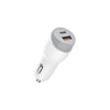 ZIZO PowerVault 30W Dual Port Car Charger Bundle + USB-C Cable + USB-A Adapter