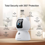 CiNMOORE C2LU 2.5K Indoor Security Camera 360 Pan Tilt