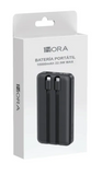 BAT101 10000mAh 22.5W Compact Power Bank with Built-in Cables