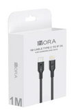 CAB273 1M00587 USB Type-C to Lightning Polyester Braided Cable