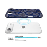 Velvet Caviar Midnight Blossom iPhone Case | MagSafe | 10ft Drop Protection | Slim Floral Designer Case