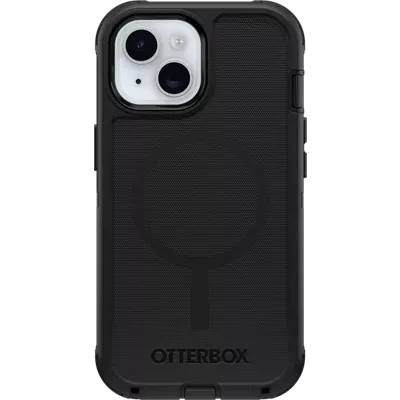 OtterBox - Defender Pro Series Case with MagSafe - iPhone 16 Plus - Black