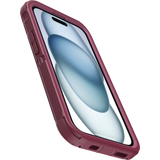 OtterBox Defender Pro MagSafe Case for iPhone 15/14/13 – Heavy Duty Shockproof Protective Cover (Dark Pink)