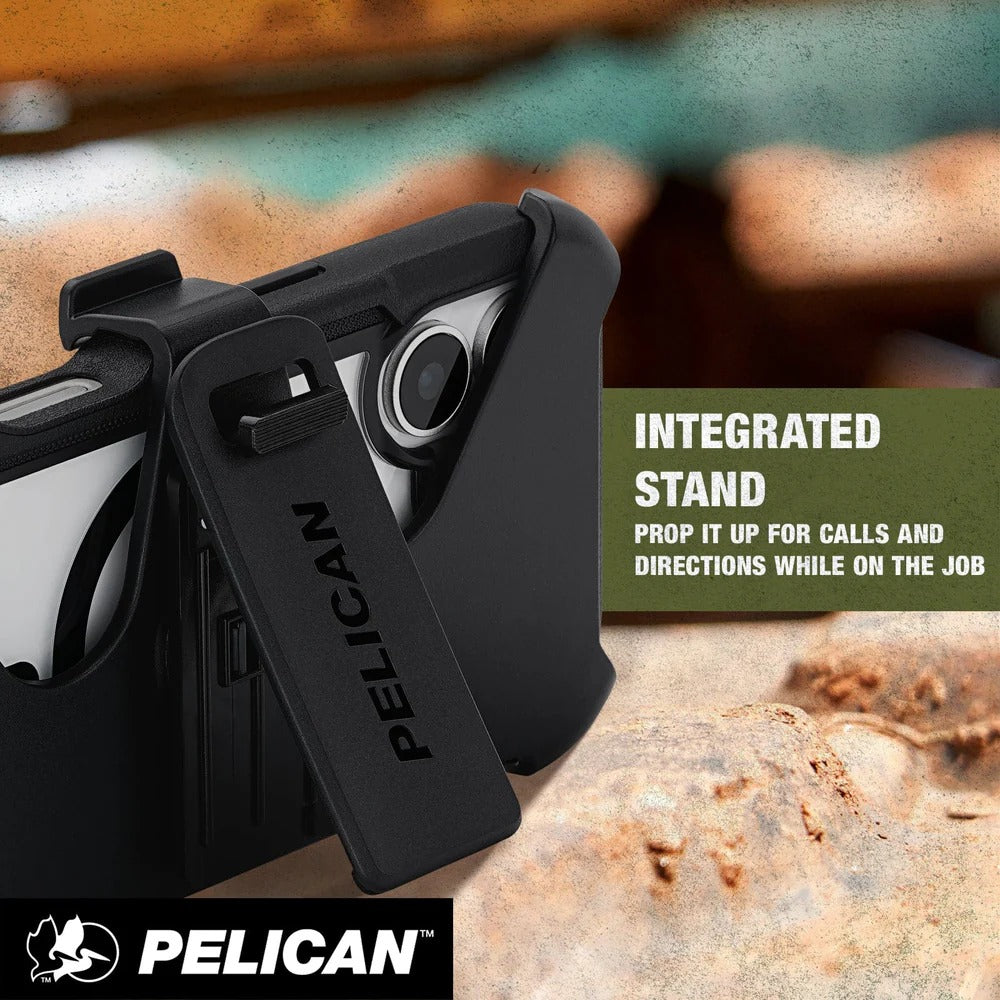 Pelican Voyager Clear for iPhone 17 Series -Black MagSafe