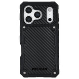 Pelican Shield Carbon Fiber with MagSafe & Holster for iPhone 17 Series – Black