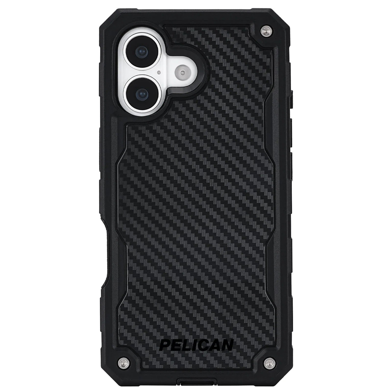 Pelican Shield Carbon Fiber with MagSafe & Holster for iPhone 17 Series – Black