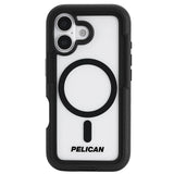 Pelican Voyager Clear for iPhone 17 Series -Black MagSafe