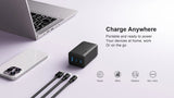 65W GaN Fast Charger GAR322 with 3 Ports – USB-C PD Fast Charging Block for iPhone, Android & MacBook