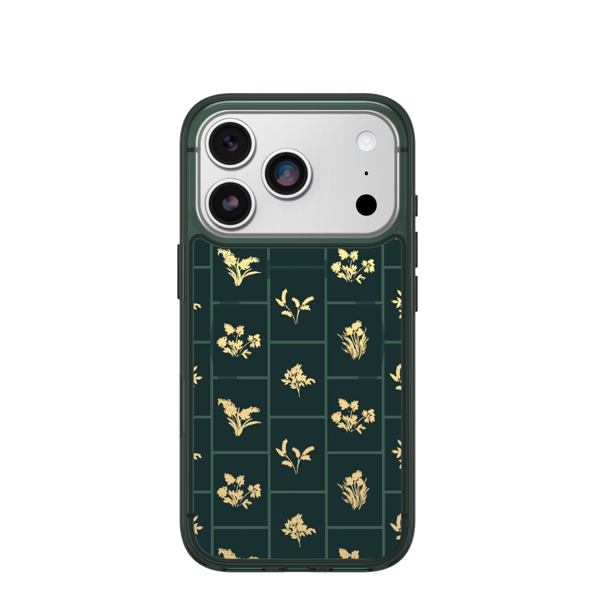OtterBox iPhone 17 Series Symmetry Series Case for MagSafe with Camera Control - Golden Bloom