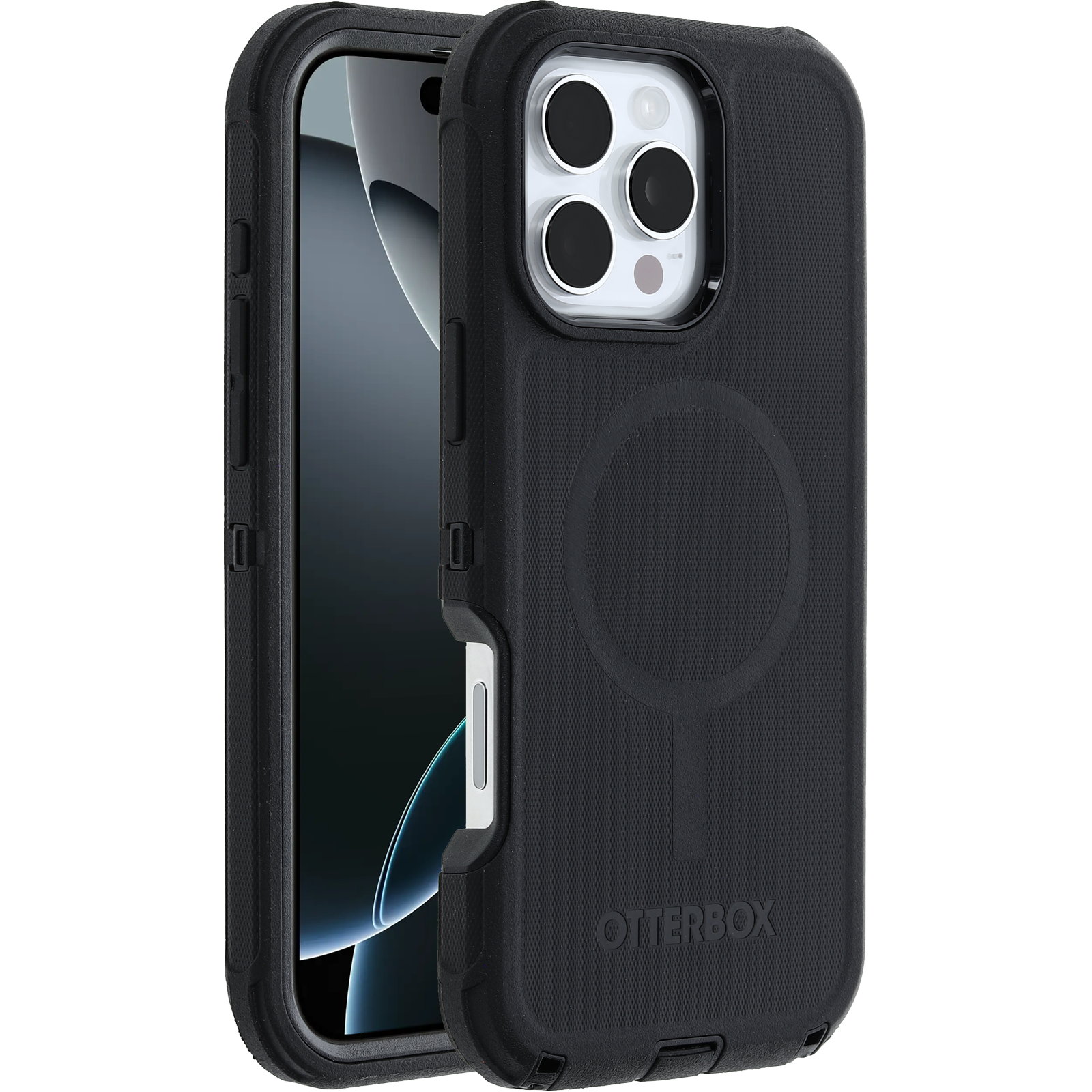 iPhone 16 Pro Max Defender Series Pro for MagSafe Case - Black